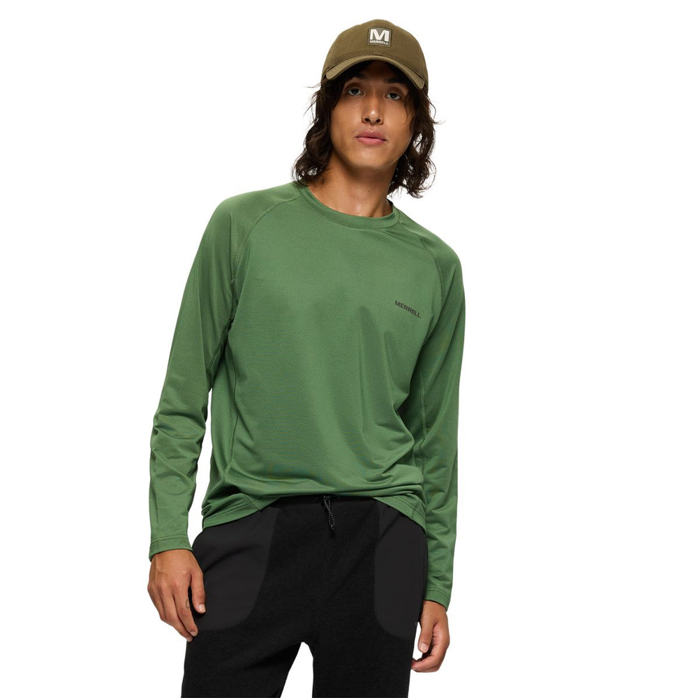Men - Tech Long Sleeve Tee - Long Sleeves | Merrell US