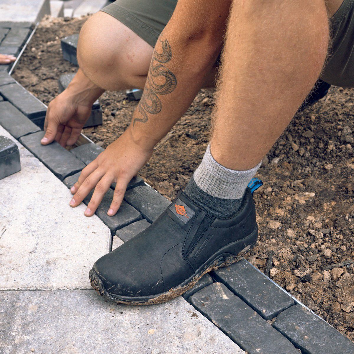 Men's Jungle Moc Leather SD+ Work safety  Shoes | Merrell outlet