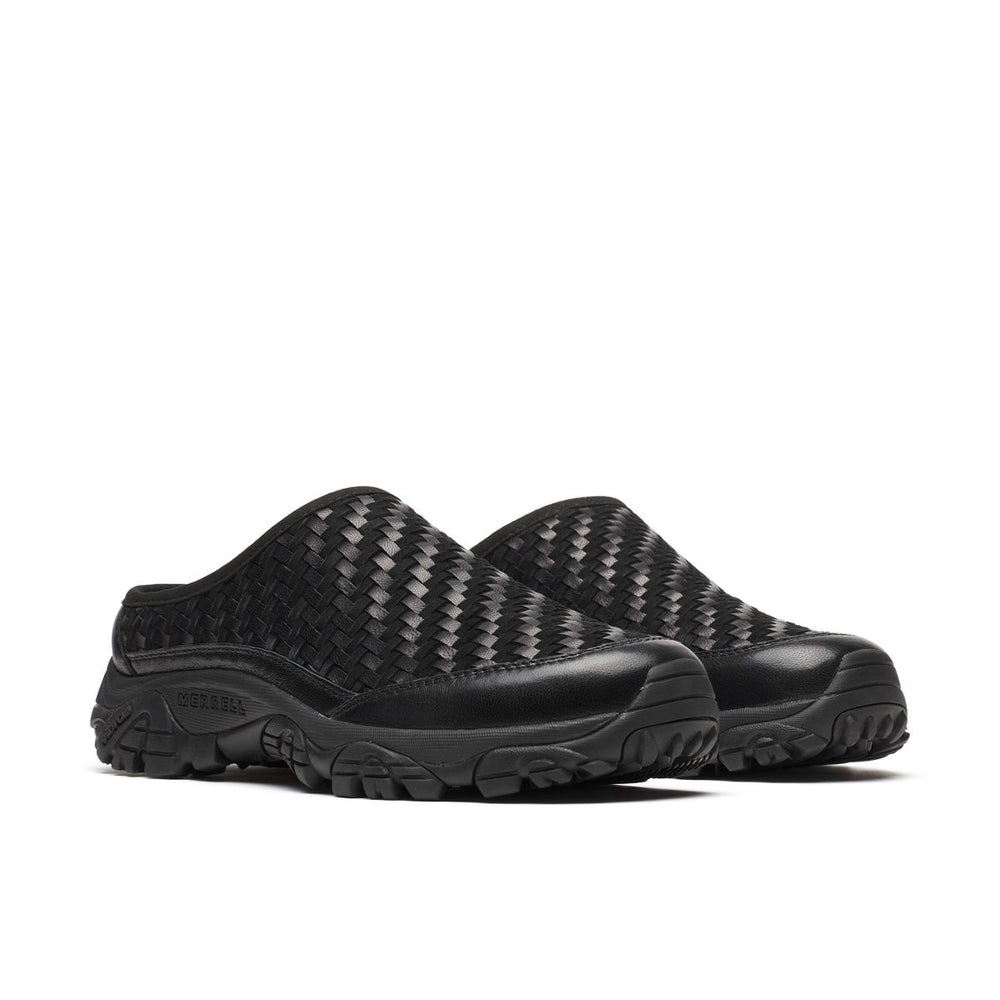 Unisex Moab 2 Slide Leather Woven 1TRL Casual Slip Ons | Merrell online