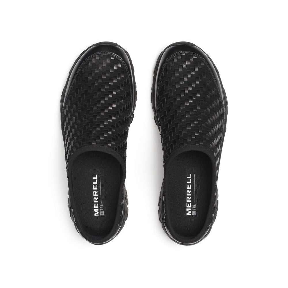 Unisex Moab 2 Slide Leather Woven 1TRL Casual Slip Ons | Merrell online
