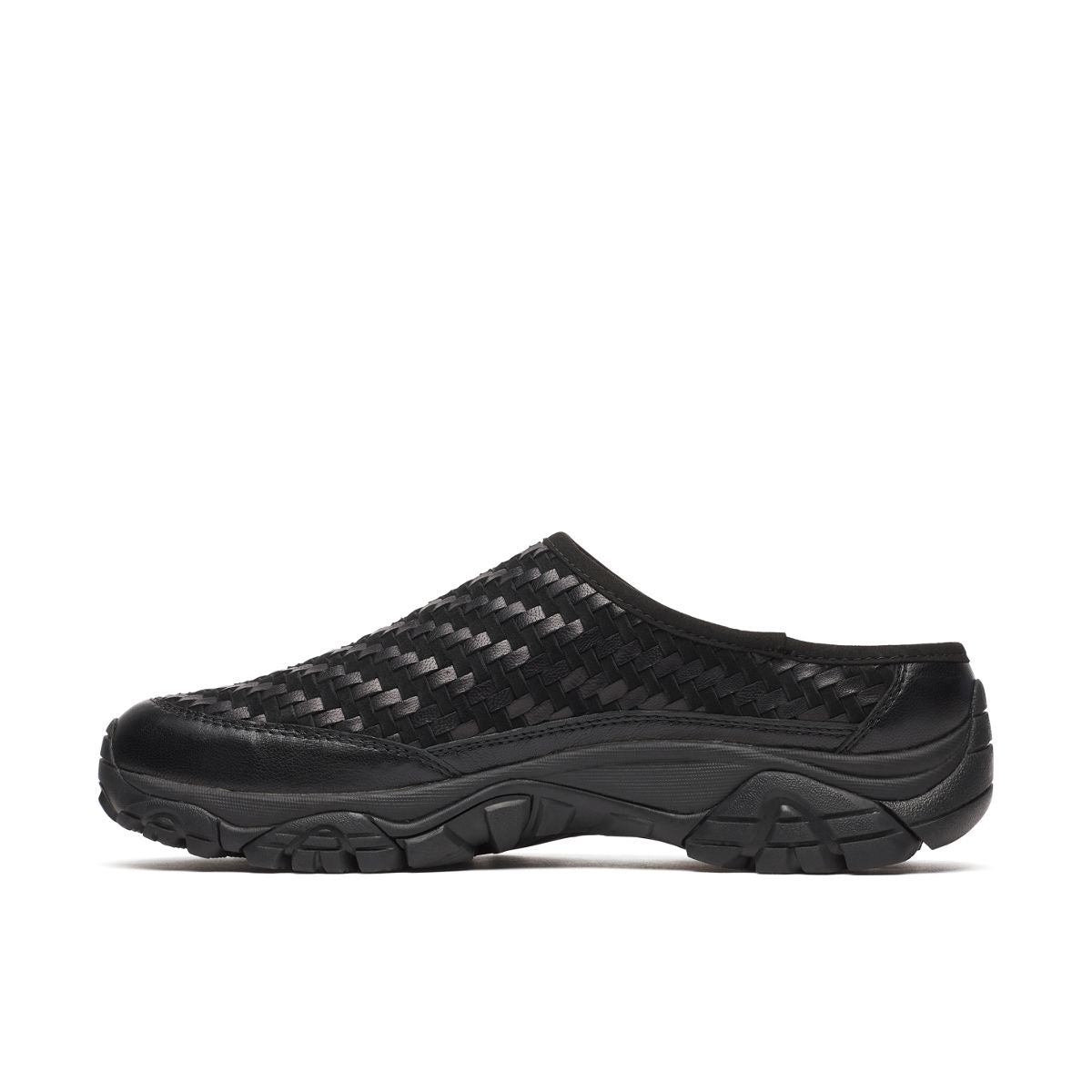 Unisex Moab 2 Slide Leather Woven 1TRL Casual Slip Ons | Merrell online