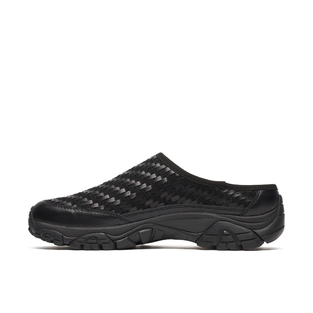 Unisex Moab 2 Slide Leather Woven 1TRL Casual Slip Ons | Merrell online