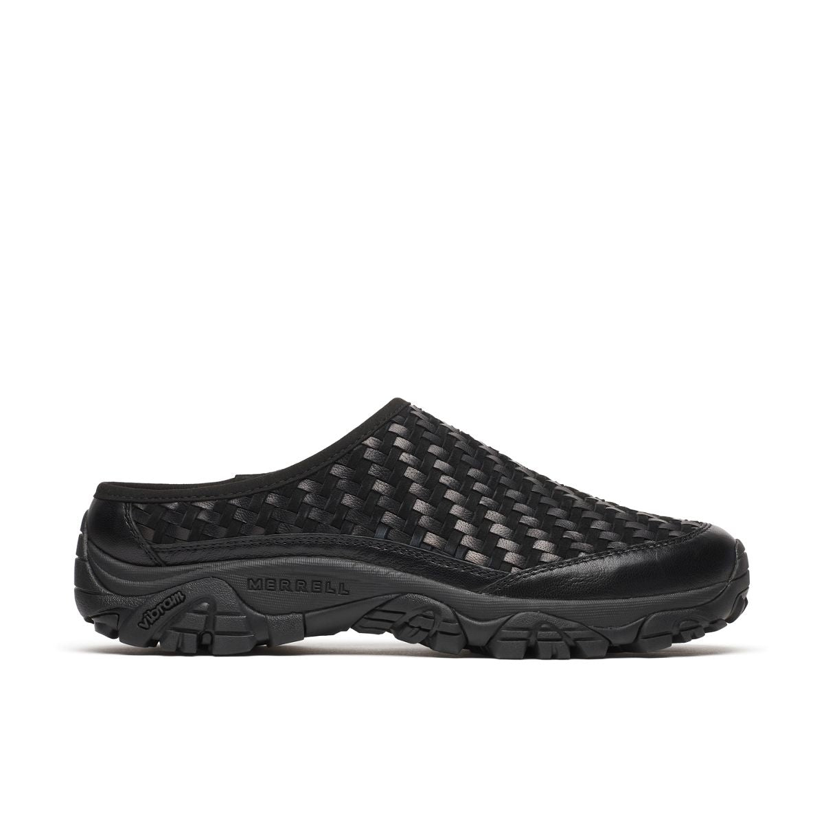 Unisex Moab 2 Slide Leather Woven 1TRL Casual Slip Ons | Merrell online