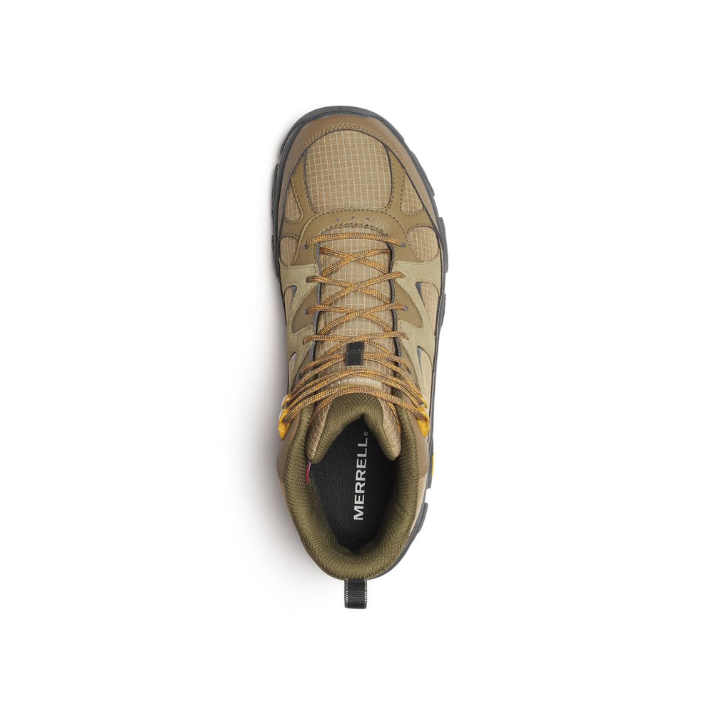 Men's Thermo Snow Grip Mid Waterproof Winter Hiking Boots | Merrell sale