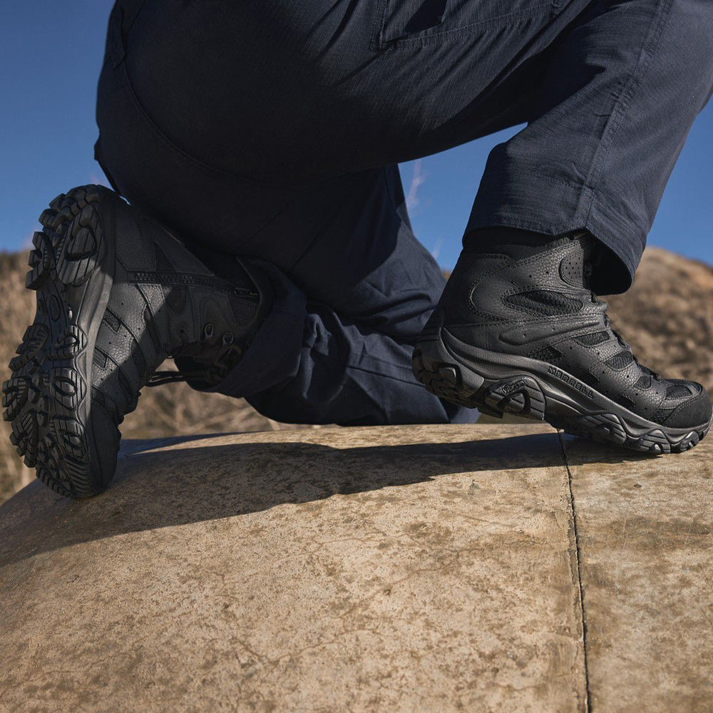 Men - Moab 3 8" Tactical Zip Waterproof Wide Width - Boots | Merrell online shop