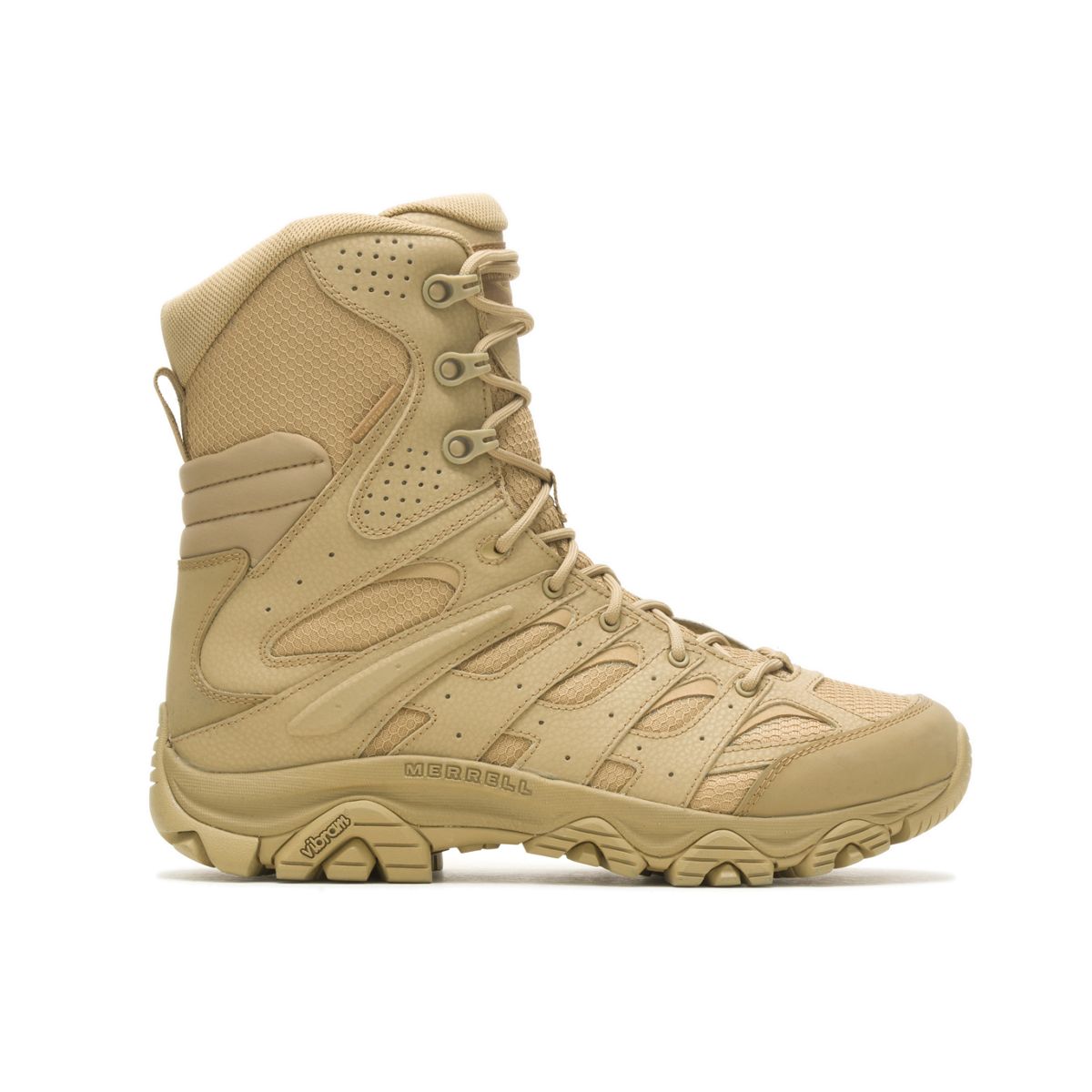 Men - Moab 3 8" Tactical Zip Waterproof Wide Width - Boots | Merrell online shop