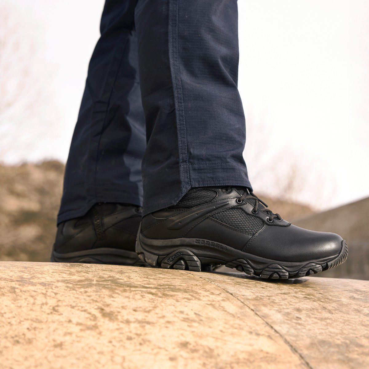Men Moab 3 8" Tactical  Zip Waterproof Boot | Merrell online shop