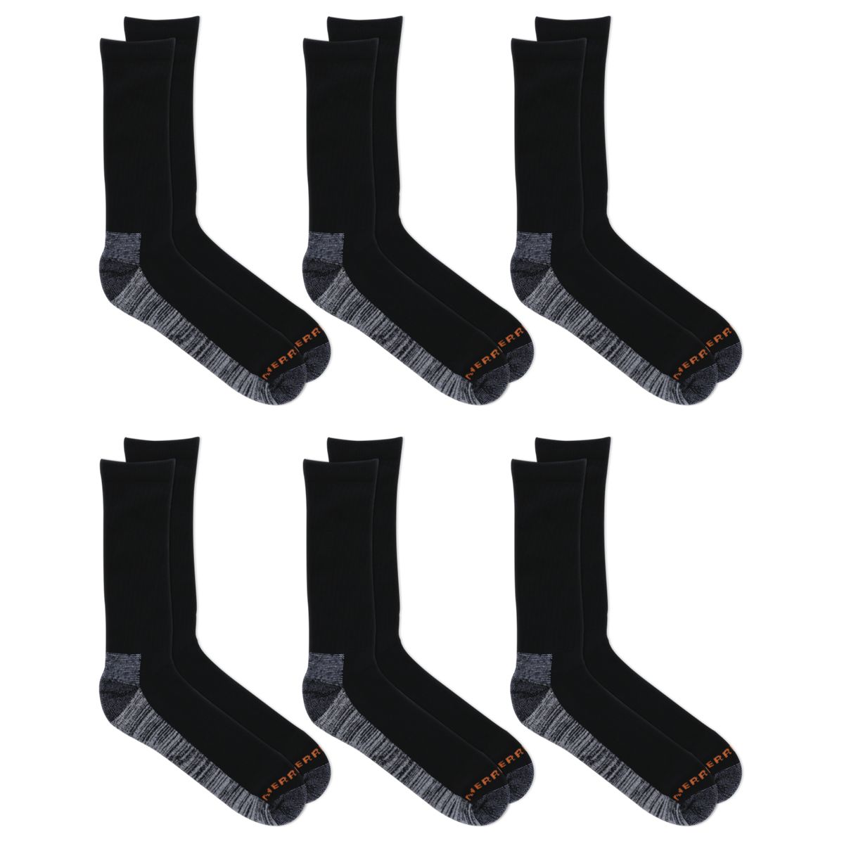 Work Crew Sock 6 Pack - Socks | Merrell discount