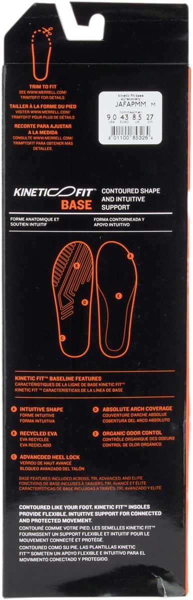 Women's Kinetic Fit Base AL Footbed  - Insoles | Merrell online shop