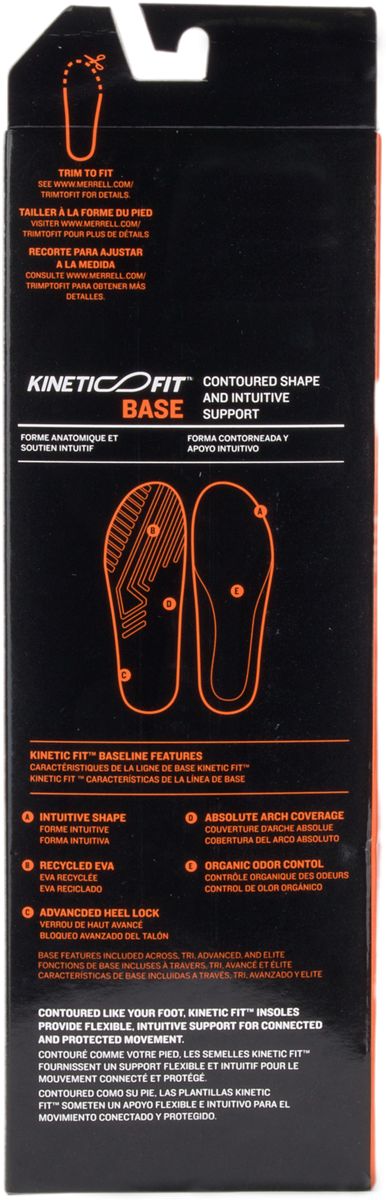 Men's Kinetic Fit Base Footbed Insoles | Merrell outlet
